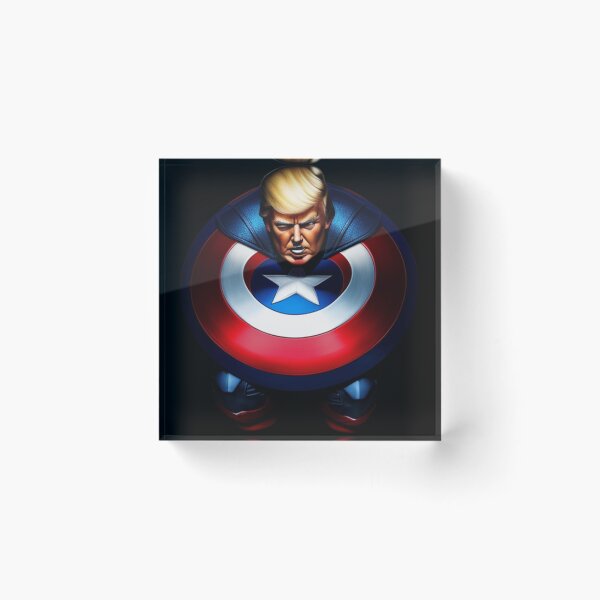 Item preview, Captain Donald Trump #2 Make America Great Again designed and sold by CaptainTrump.