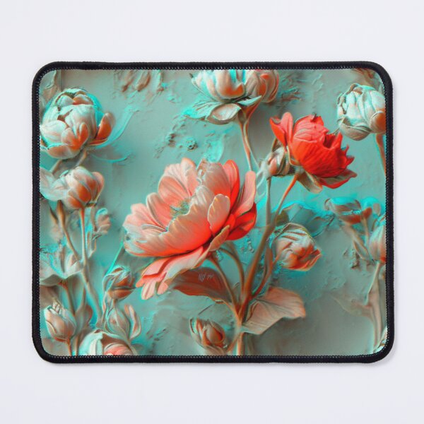 Item preview, Blooming Elegance - 3D Floral Artwork for Modern Decor designed and sold by Nicholas Panek.