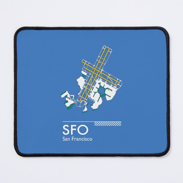 Item preview, San Francisco SFO Airport Diagram designed and sold by cywu25.