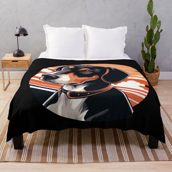 Item preview, Sunset Serenity: A Black And Tan Hound designed and sold by Designowner.