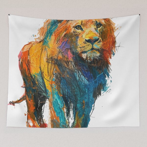 Item preview, Lion with Plumage designed and sold by Midsized King.
