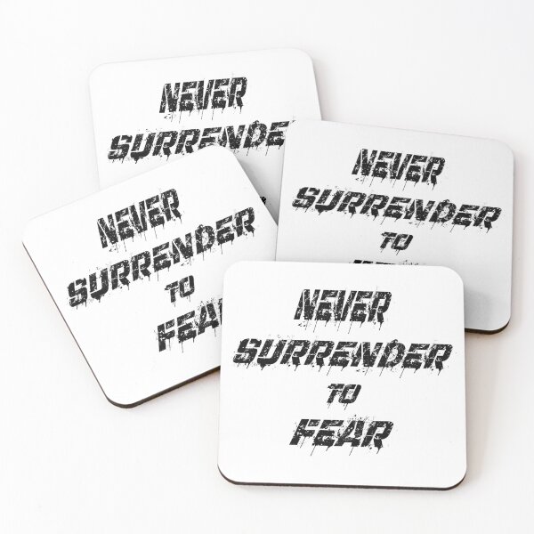 Item preview, Never surrender to fear designed and sold by LinkyLankStank.