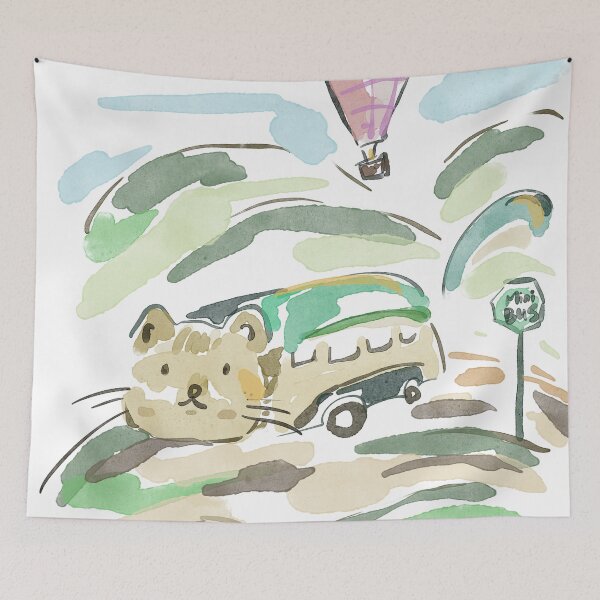 Item preview, The Mini Cat Bus designed and sold by Saladeis-draw.