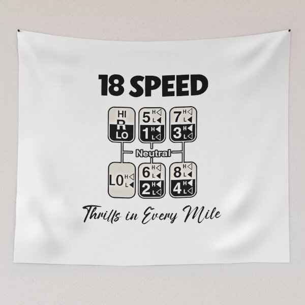 Item preview, 18-Speed: Thrills in Every Mile designed and sold by DrewonDesigns.