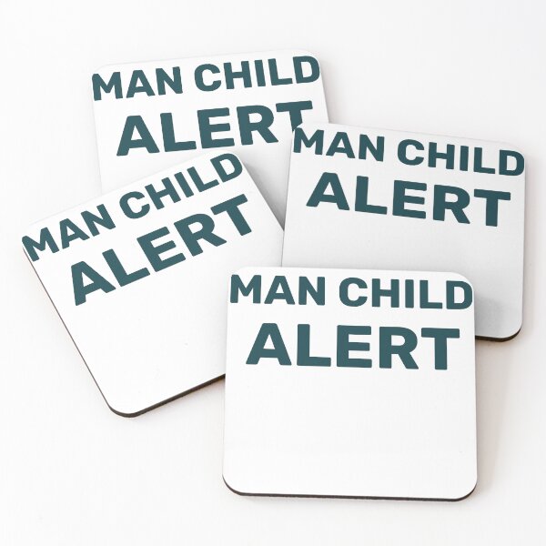 Item preview, Man Child Alert designed and sold by dgutpro87.