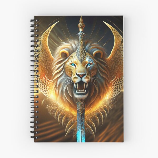 Item preview, Lion Head Shield with Sword designed and sold by JohnXD247.