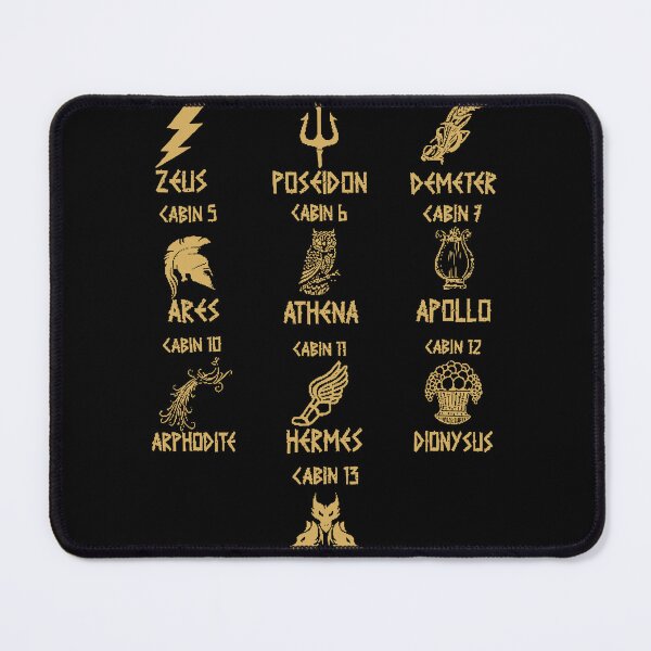 Item preview, Camp Half Blood , Percy Jackson back designed and sold by KillianGrantM.