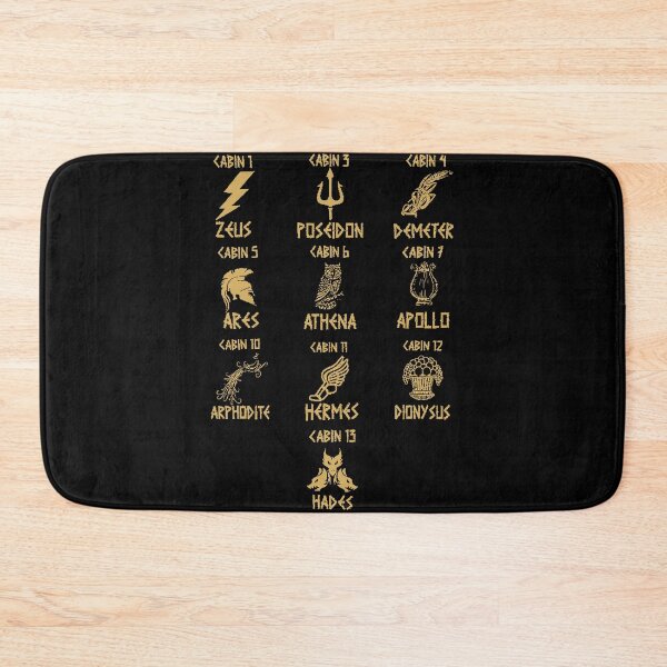 Item preview, Camp Half Blood , Percy Jackson back designed and sold by KillianGrantM.