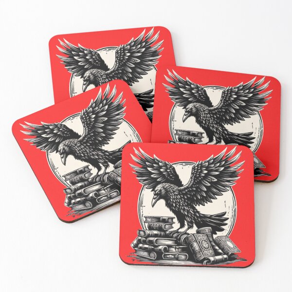 Item preview, Guardian of Secrets: Raven and Ancient Tomes designed and sold by Hudoges.