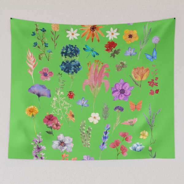 Item preview,  Project Kindness - wild flowers graphic design, be kind designed and sold by abeautifulife.
