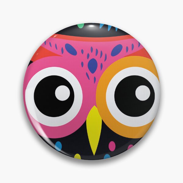 Item preview, Neo Pop Colorful Owl designed and sold by EnchantArtCo.
