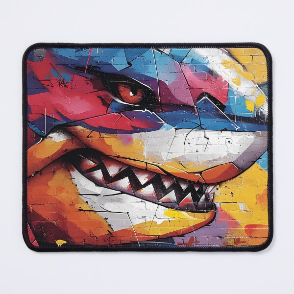 Item preview, Vibrant Graffiti Shark Urban Art designed and sold by inkArtistryfine.