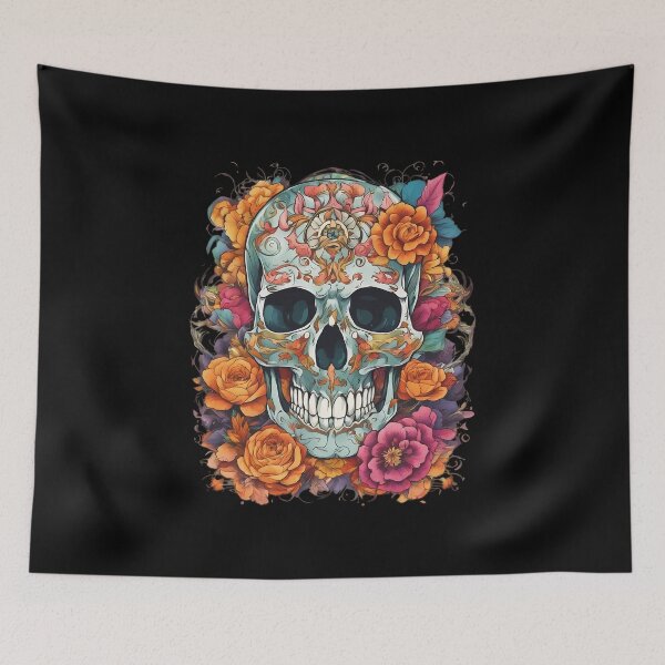 Item preview, Skull Roses designed and sold by macadolie.
