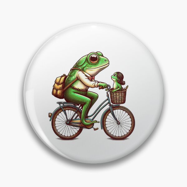 Item preview, Vintage teacher frog designed and sold by Lobory.