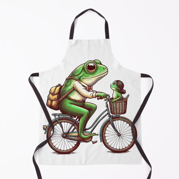 Item preview, Vintage teacher frog designed and sold by Lobory.
