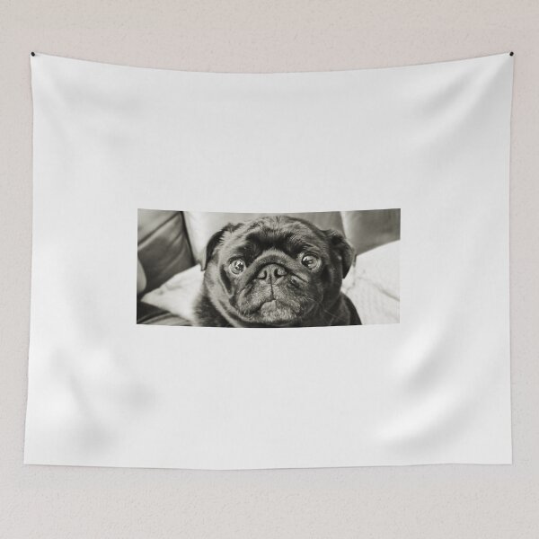 Item preview, High Art Lite - black pug dog designed and sold by SilentlyRob668.