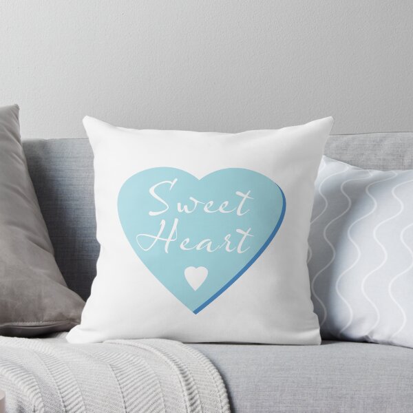 Aperçu de l'œuvre coeur doux bleu créée et vendue par Yesshellojess.