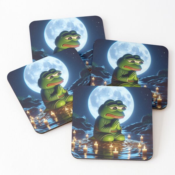 Item preview, Pepe Praying for Pond Coin designed and sold by Only4sometimes.