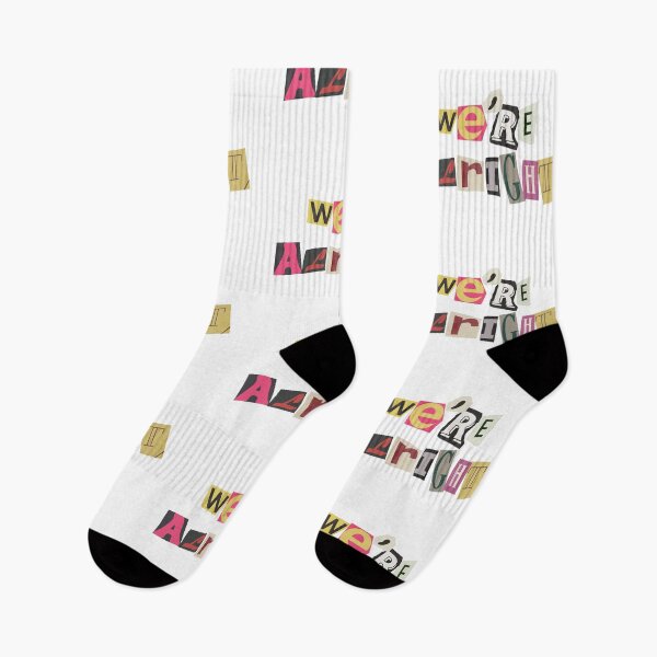 Item preview, We’re alright cutout letters designed and sold by cambrieadams.