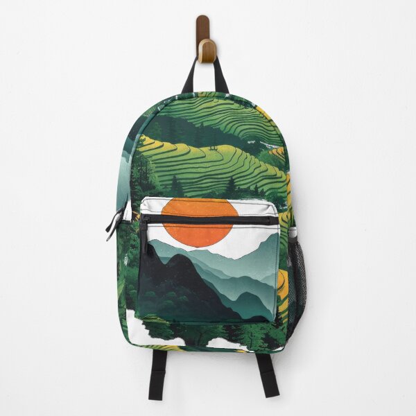 Item preview, Sunset Over Terraced Fields designed and sold by Ninoshik.