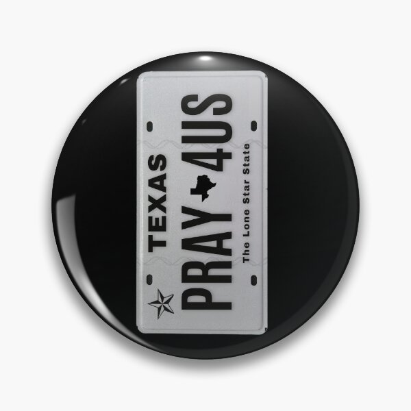 Item preview, PRAY 4US Texas Vanity Plate SW designed and sold by GFamilyC.