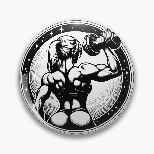 Item preview, Bodybuilder Woman designed and sold by Gacram.