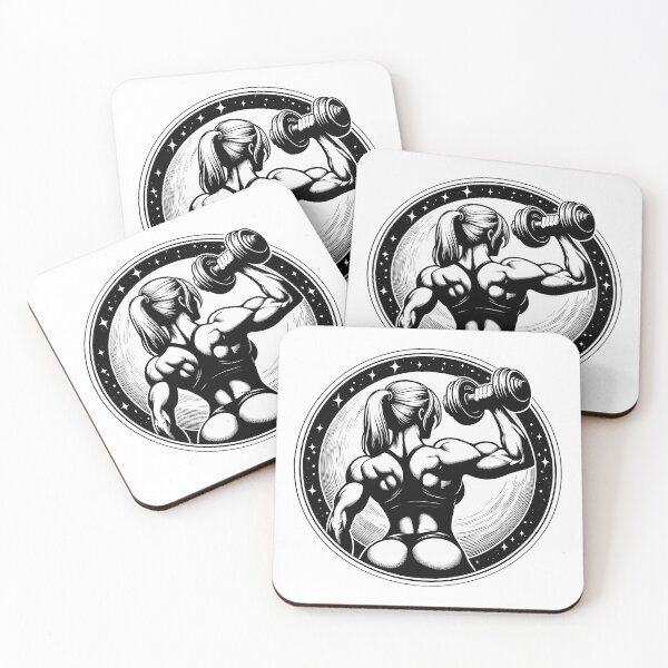 Item preview, Bodybuilder Woman designed and sold by Gacram.