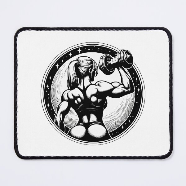 Item preview, Bodybuilder Woman designed and sold by Gacram.