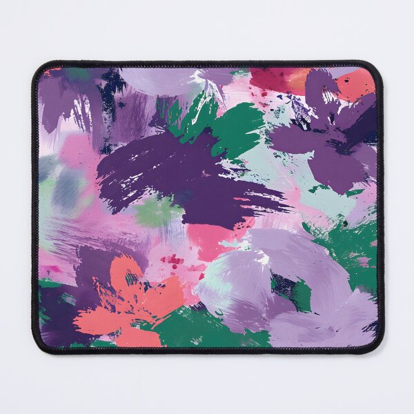Item preview, Abstract Floral Brushwork Elegance designed and sold by inkArtistryfine.