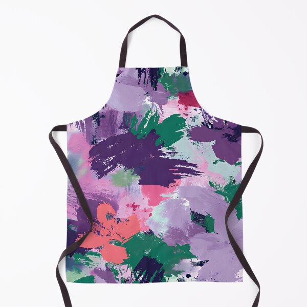 Item preview, Abstract Floral Brushwork Elegance designed and sold by inkArtistryfine.