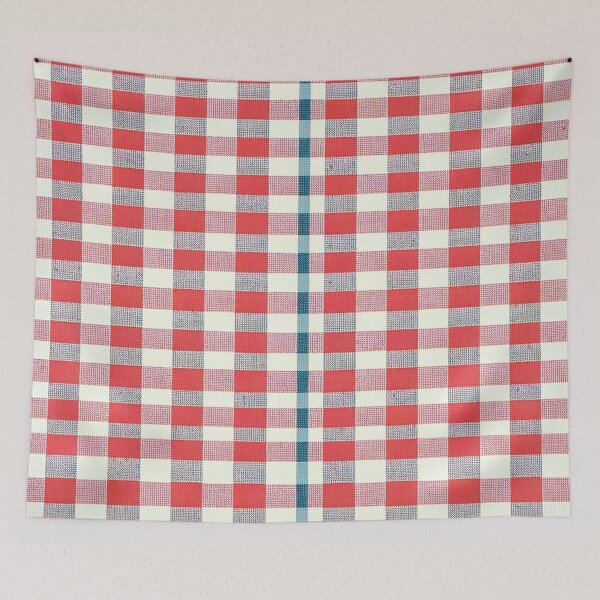 Item preview, Red Gingham Print Pattern designed and sold by PinUpPizzazz.
