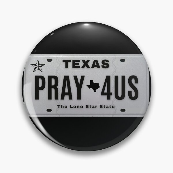 Item preview, PRAY 4US Texas Vanity Plate designed and sold by GFamilyC.