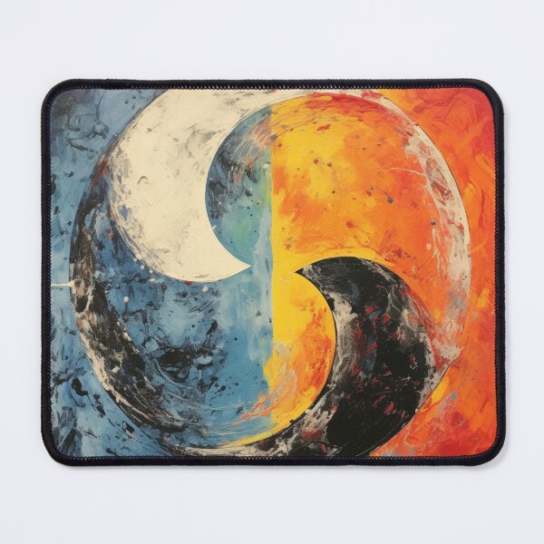 Item preview, Elemental Yin Yang Contrast designed and sold by Jemimo.