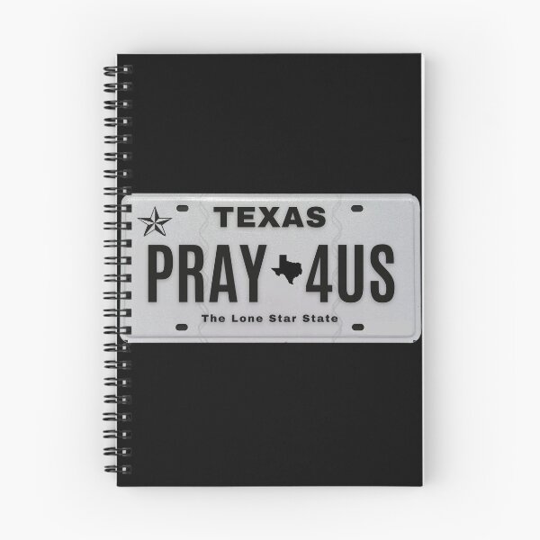 Item preview, PRAY 4US Texas Vanity Plate designed and sold by GFamilyC.