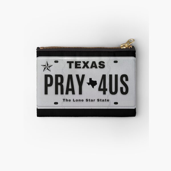 Item preview, PRAY 4US Texas Vanity Plate designed and sold by GFamilyC.