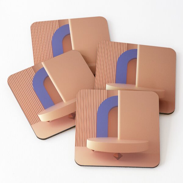 Item preview, Minimal Blue Podium Scene designed and sold by hjian8219.