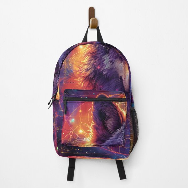 Item preview, Cosmic Wolf: Mystical Astro Geometry designed and sold by inkArtistryfine.