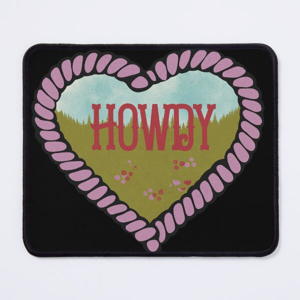 Item preview, Western howdy heart designed and sold by caseycreates704.