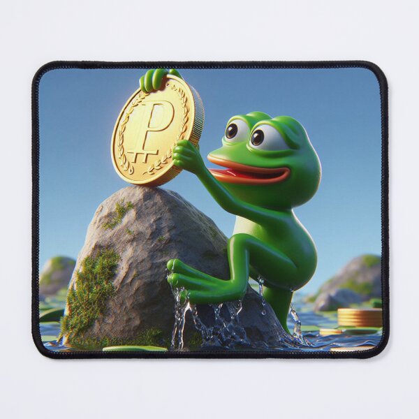 Item preview, PEPE Coin Saves the Day designed and sold by Only4sometimes.