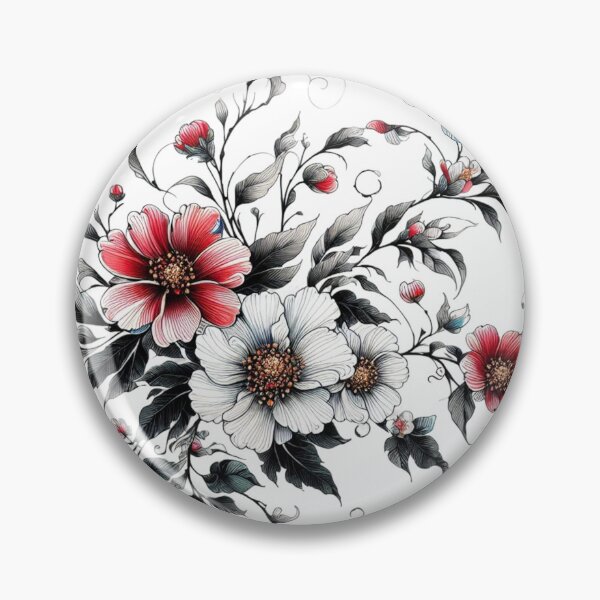 Item preview, Literary flower drawings 12 designed and sold by I-HERE.