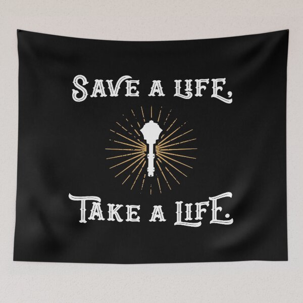 Item preview, Save a Life Take a Life Cleric Tabletop Pathfinder RPG Gaming designed and sold by pixeptional.