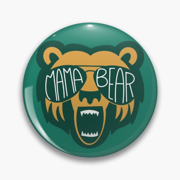 Item preview, Mama Bear (Green & Gold Version) designed and sold by OctagonGlasses.