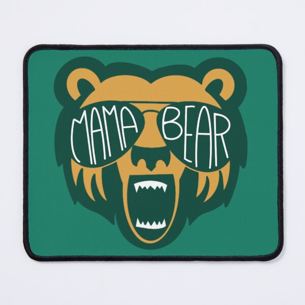 Item preview, Mama Bear (Green & Gold Version) designed and sold by OctagonGlasses.