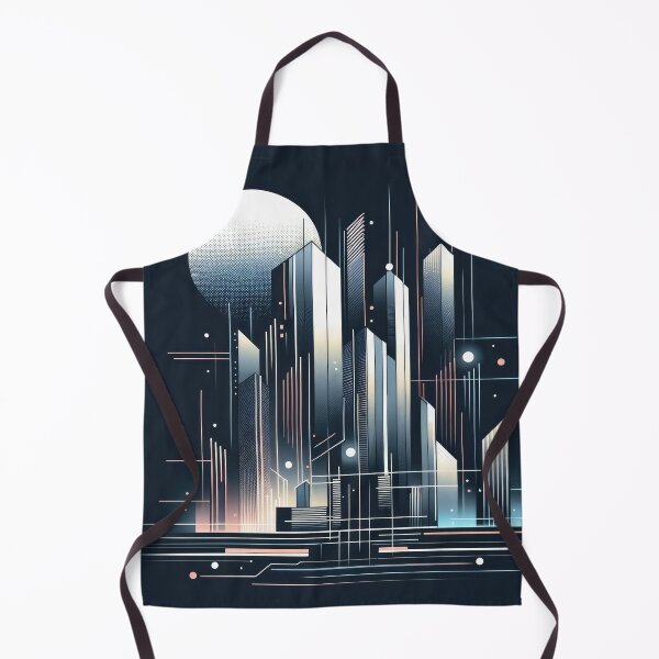 Item preview, Sleek Futuristic City Nightscapes designed and sold by SunkenCost.