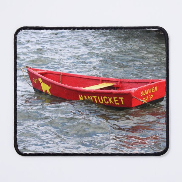 Item preview, Sunken Ship Nantucket Little Red Boat designed and sold by Mijiza.