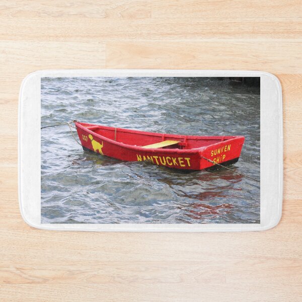 Item preview, Sunken Ship Nantucket Little Red Boat designed and sold by Mijiza.