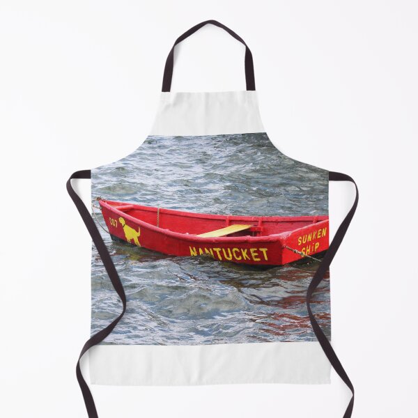 Item preview, Sunken Ship Nantucket Little Red Boat designed and sold by Mijiza.