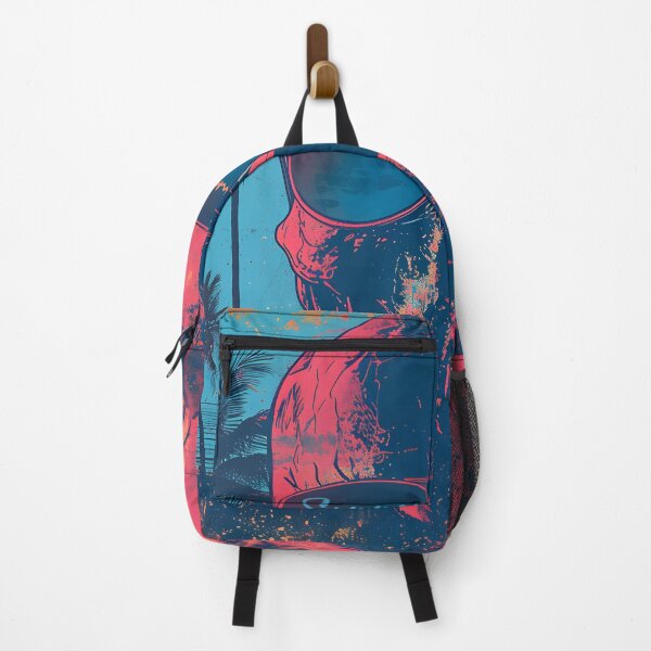 Item preview, Tropical Noir Skull Artwork designed and sold by inkArtistryfine.