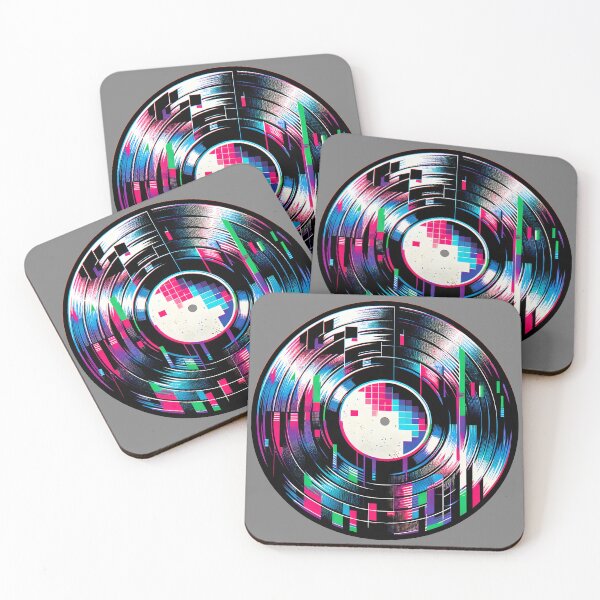 Item preview, Glitched Vinyl Record designed and sold by StickaTime.