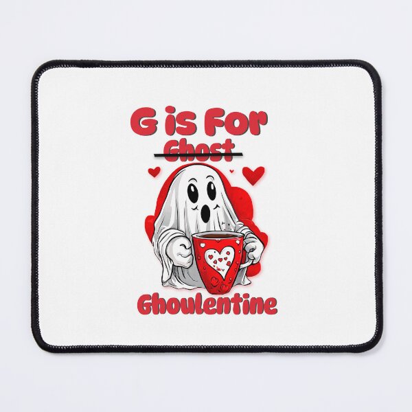 Item preview, G Is For Ghoulentine Ghost Valentines Day  designed and sold by TrueWorth.